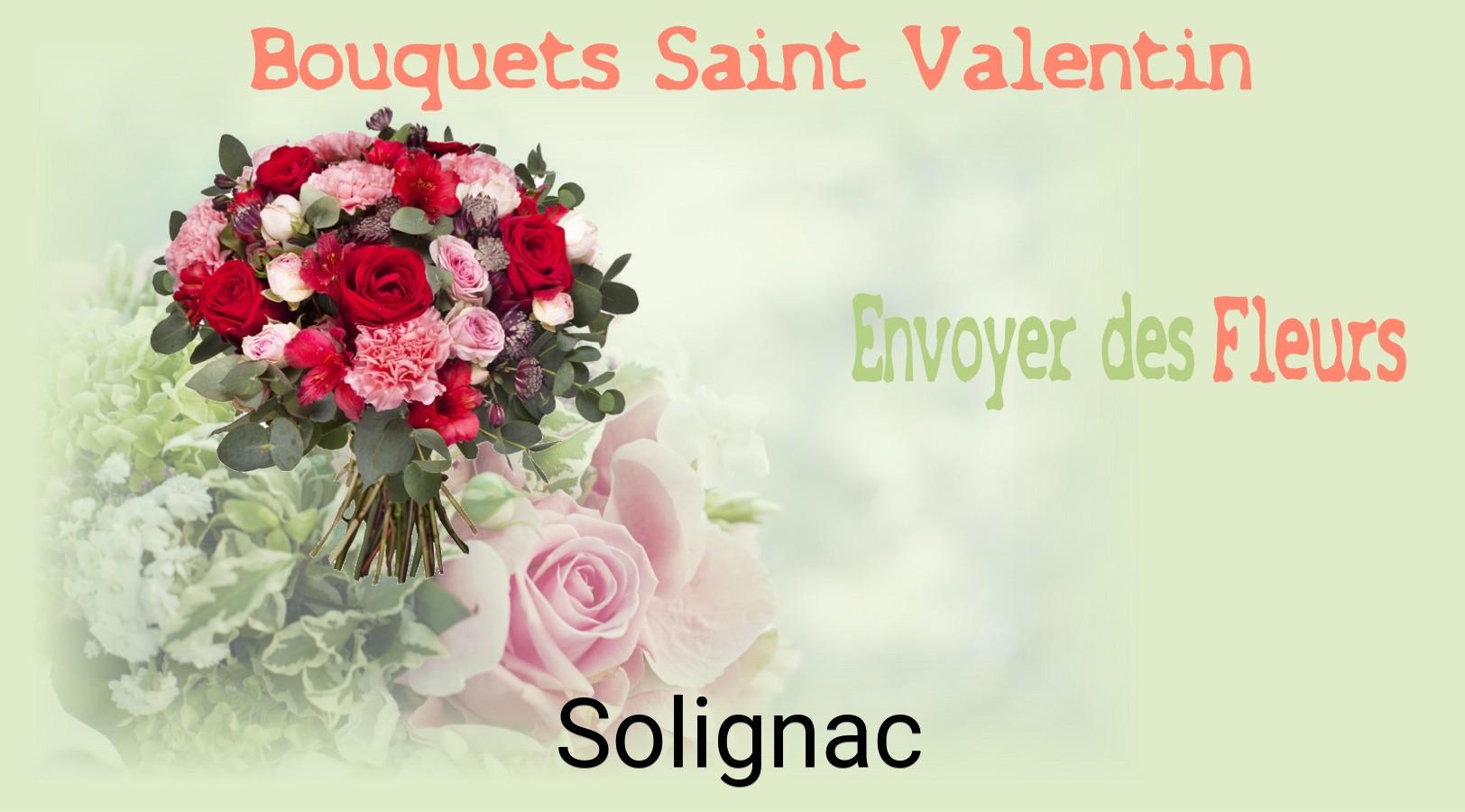 Roses de Saint-Valentin livrées à Solignac